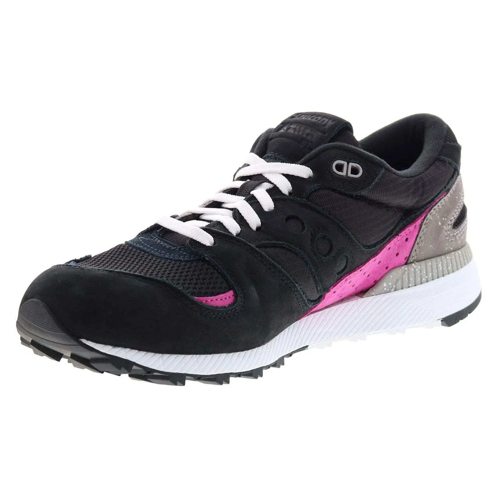 Saucony Azura S70494-2 Mens Black Suede Lace Up Lifestyle Sneakers Shoes