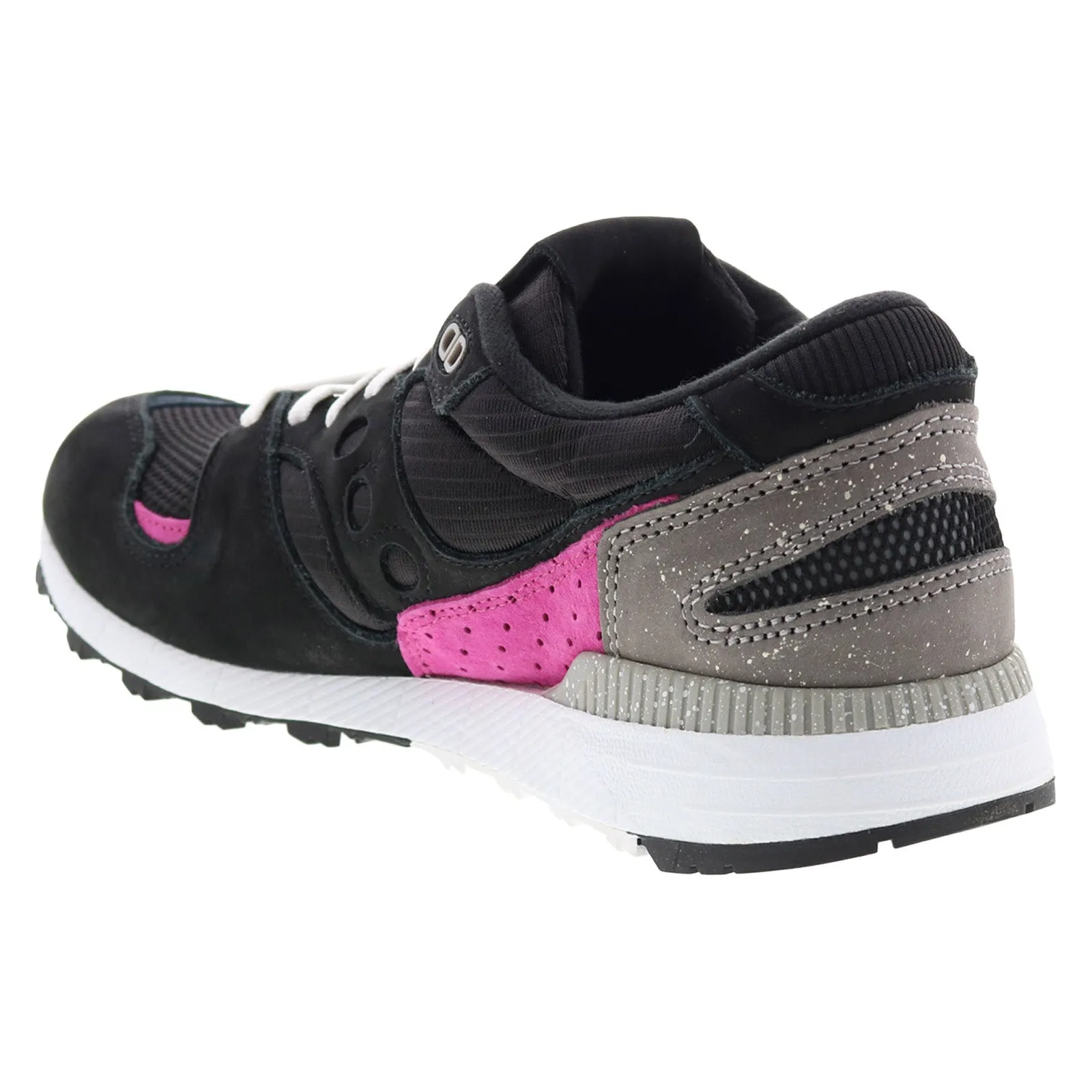 Saucony Azura S70494-2 Mens Black Suede Lace Up Lifestyle Sneakers Shoes