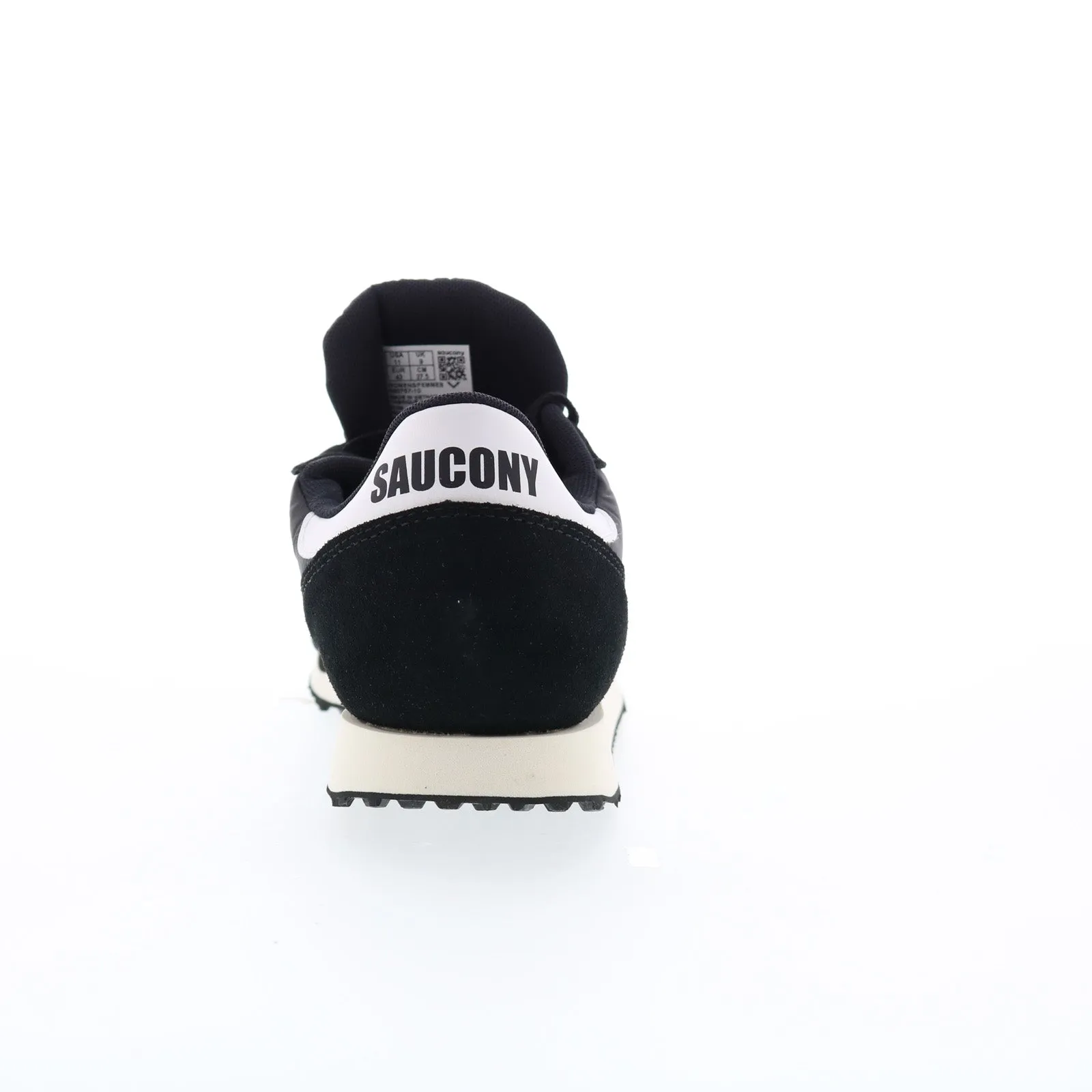 Saucony DXN Trainer S60757-10 Womens Black Suede Lifestyle Sneakers Shoes
