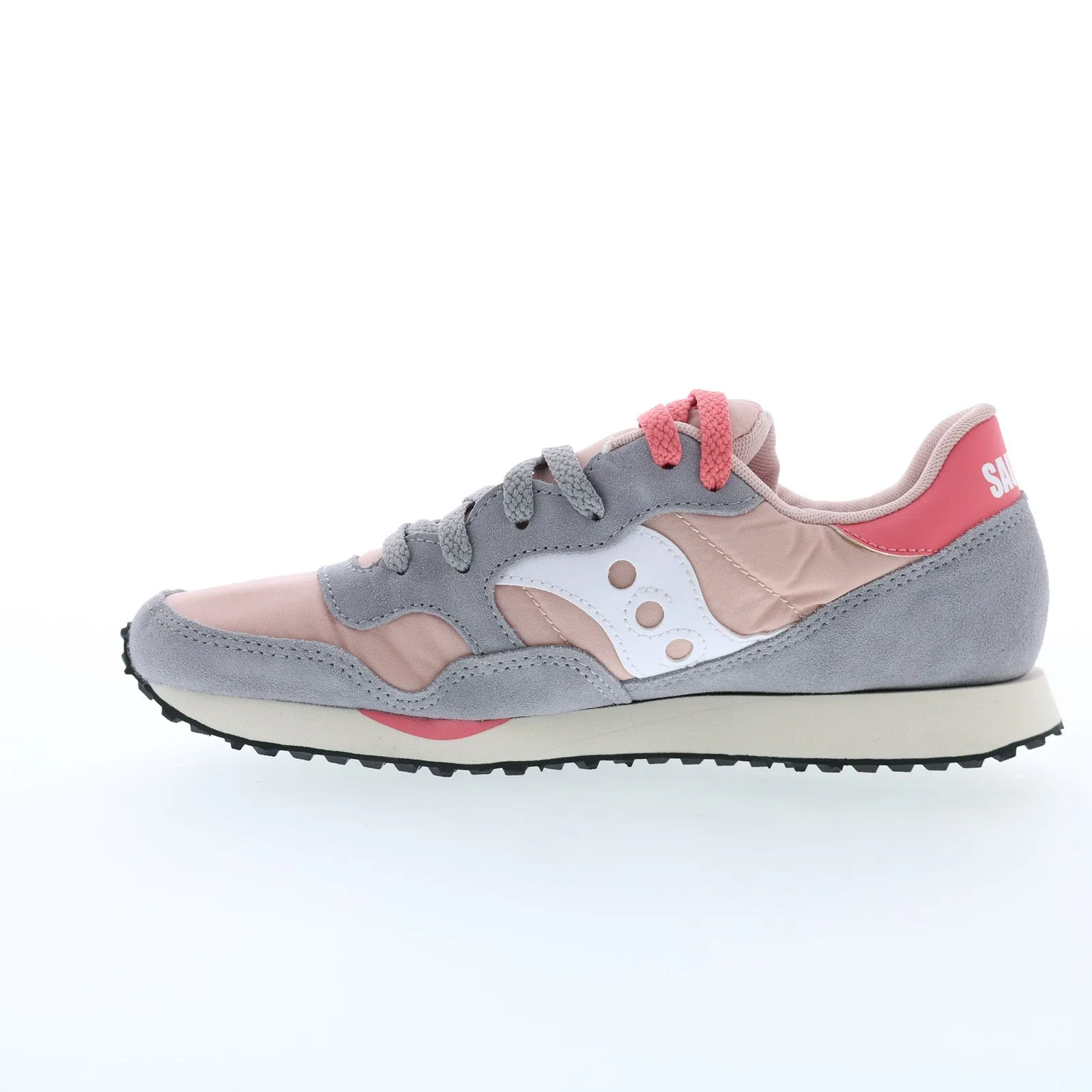 Saucony DXN Trainer S60757-20 Womens Gray Suede Lifestyle Sneakers Shoes