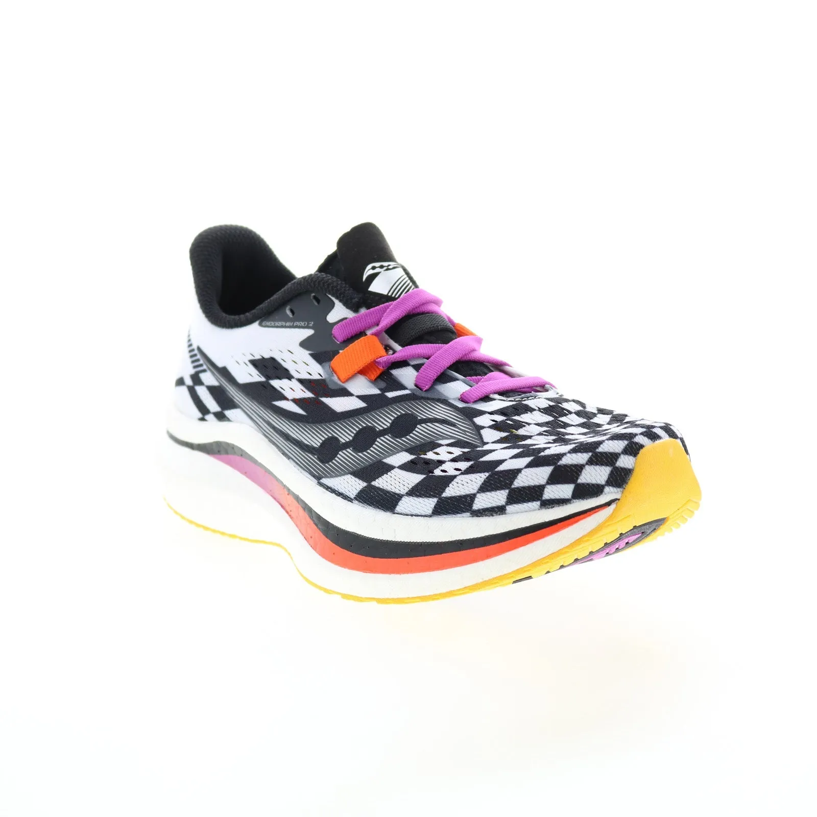 Saucony Endorphin Pro 2 S10687-40 Womens Black Canvas Athletic Running Shoes