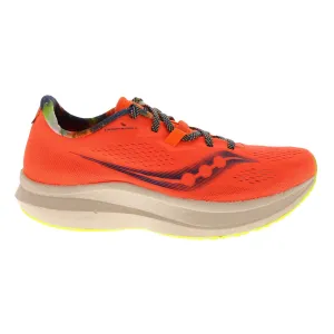Saucony Endorphin Pro 2 S20687-45 Mens Orange Mesh Athletic Running Shoes