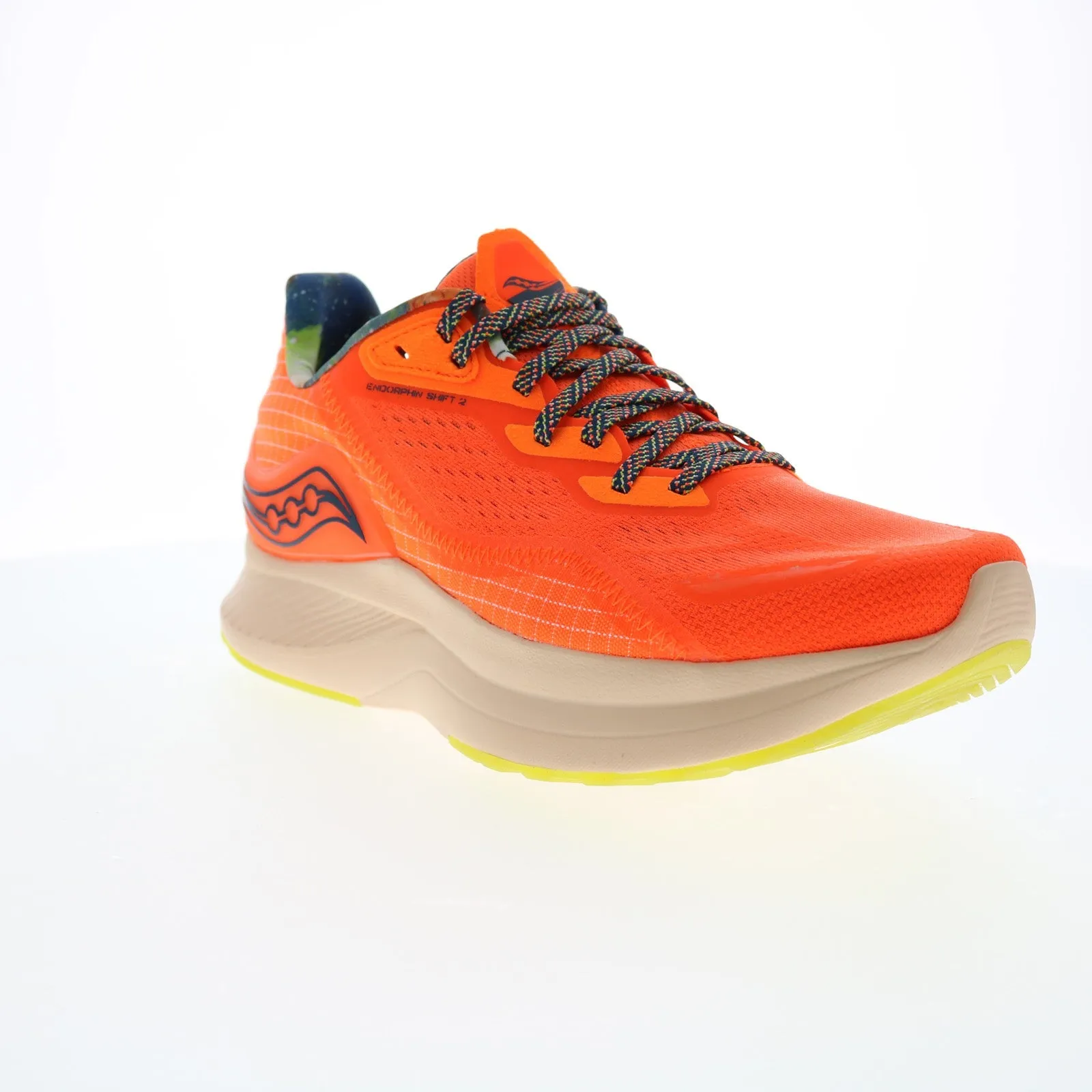Saucony Endorphin Shift 2 S20689-45 Mens Orange Mesh Athletic Running Shoes