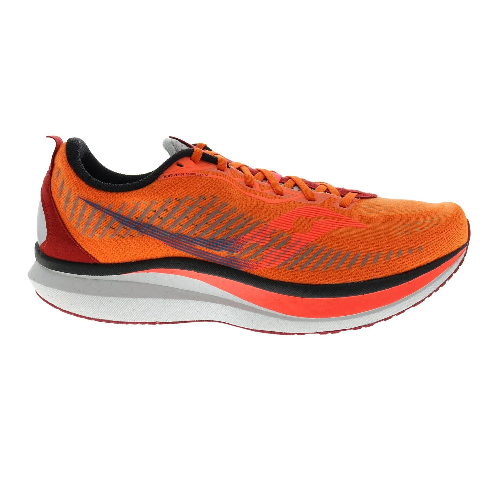 Saucony Endorphin Speed 2 JackRabbit Mens Orange Athletic Running Shoes