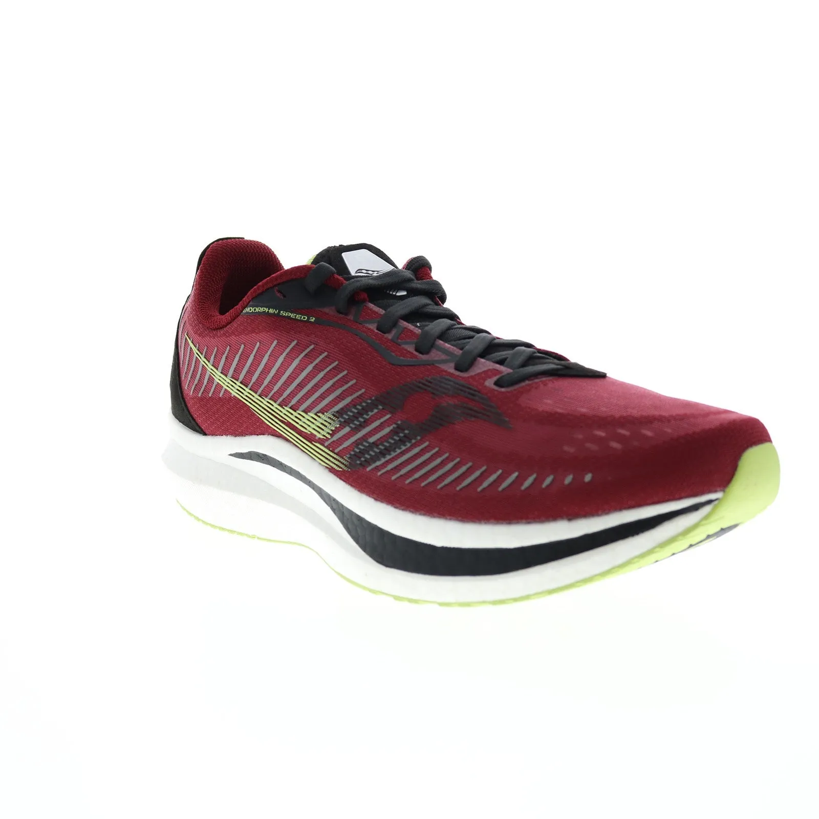 Saucony Endorphin Speed 2 S20688-130 Mens Burgundy Athletic Running Shoes