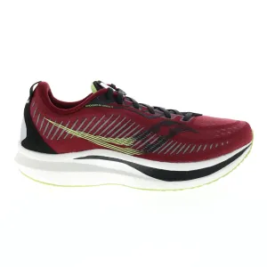 Saucony Endorphin Speed 2 S20688-130 Mens Burgundy Athletic Running Shoes