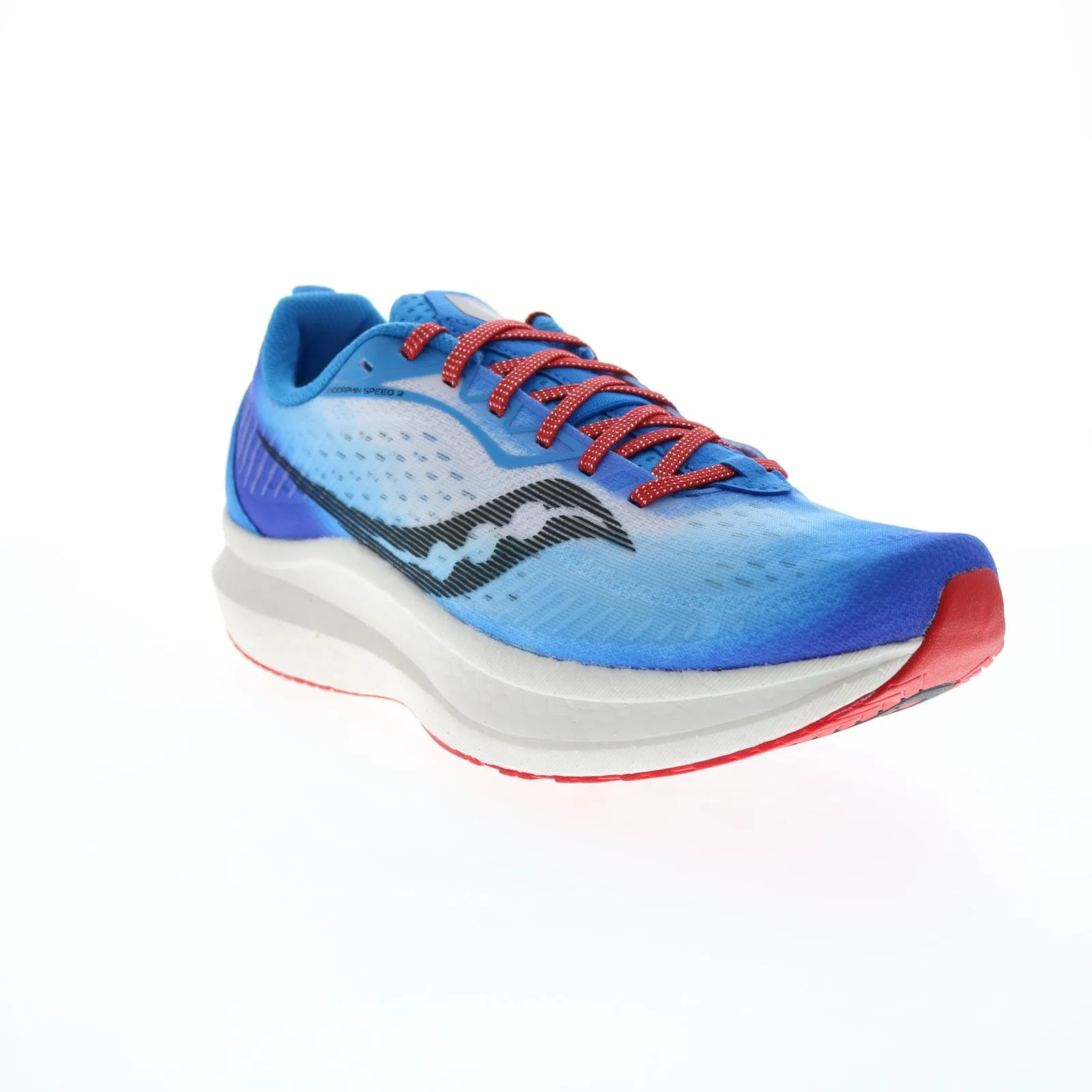 Saucony Endorphin Speed 2 S20688-23 Mens Blue Mesh Athletic Running Shoes