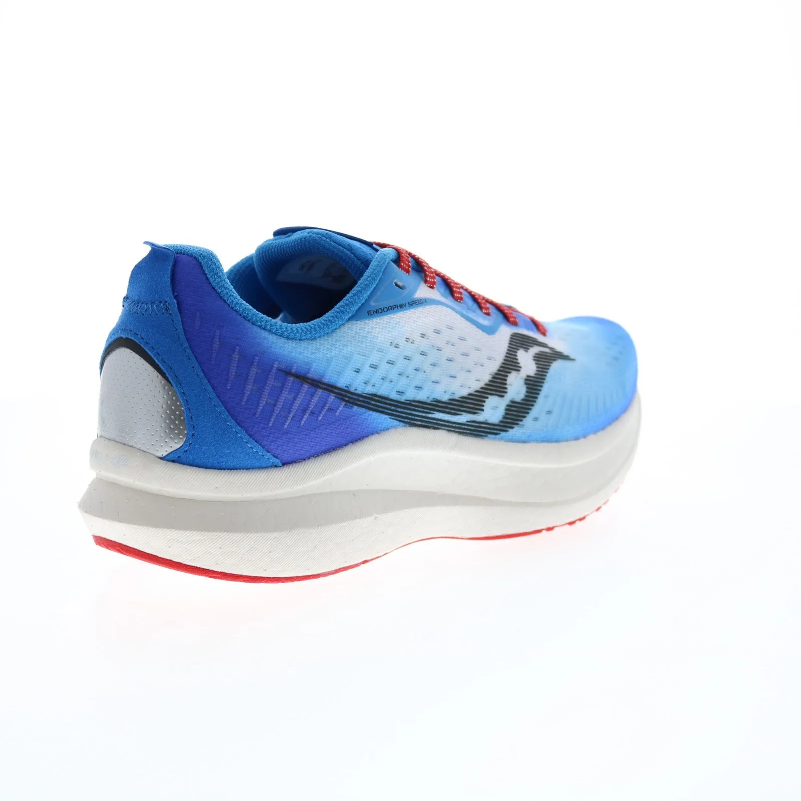Saucony Endorphin Speed 2 S20688-23 Mens Blue Mesh Athletic Running Shoes