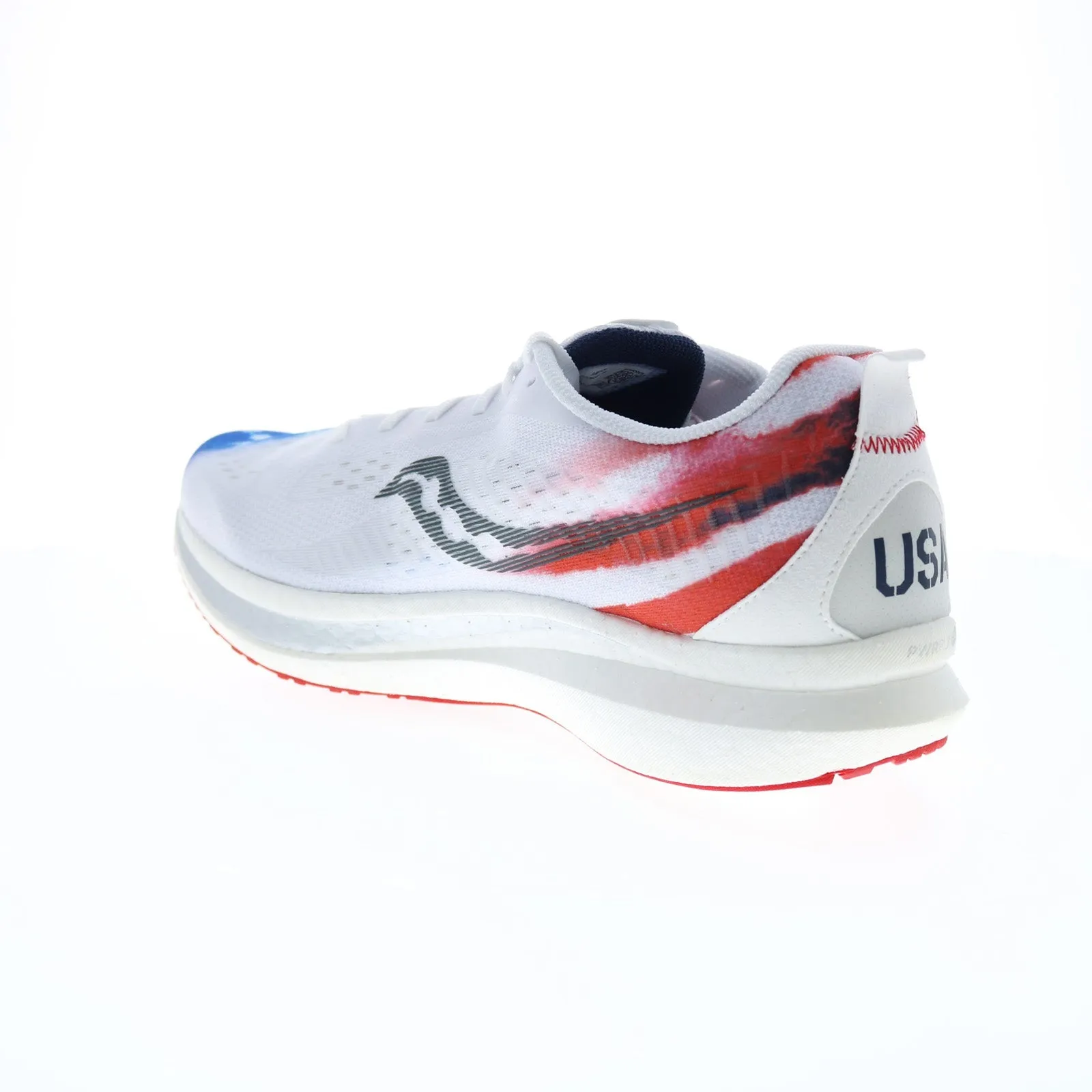 Saucony Endorphin Speed 2 S20688-76 Mens Blue Mesh Athletic Running Shoes