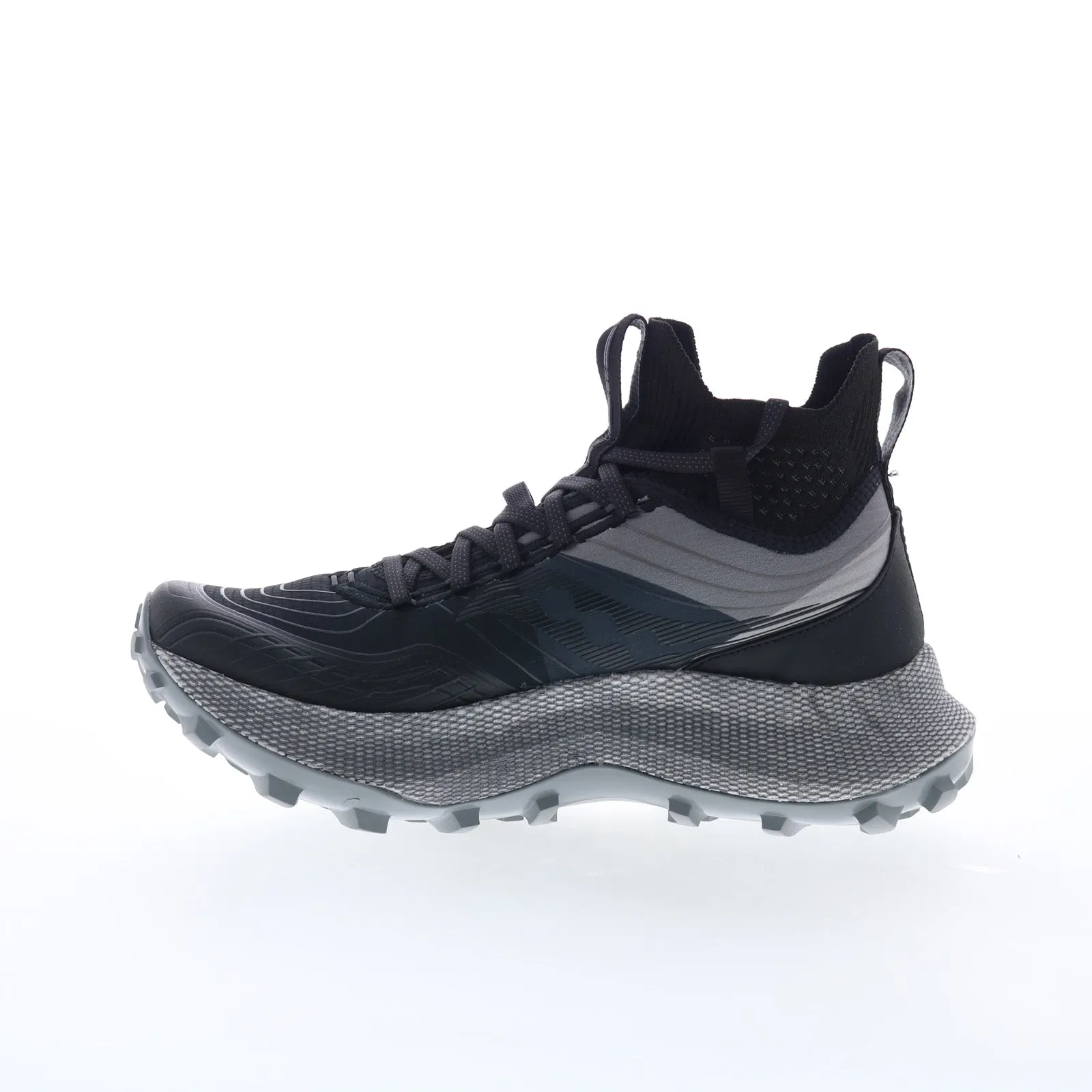 Saucony Endorphin Trail Mid Runshield Womens Black Athletic Hiking Shoes
