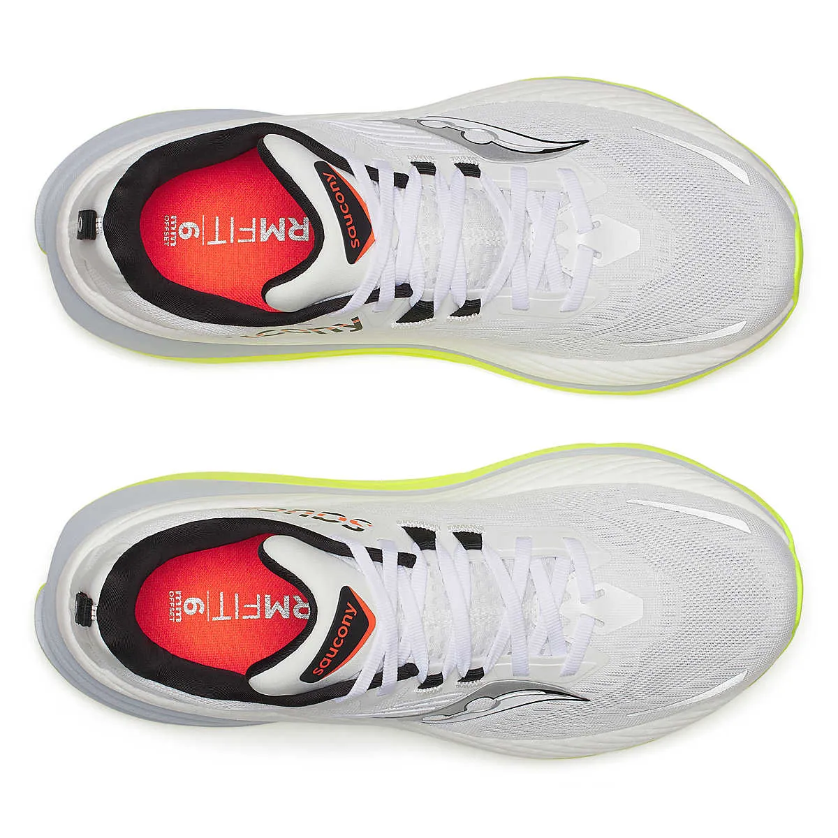 Saucony | Hurricane 24 | Men's | White/Black