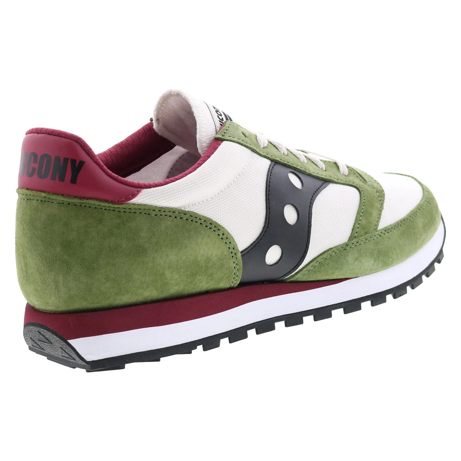 Saucony Jazz 81 S70539-14 Mens White Suede Lifestyle Sneakers Shoes