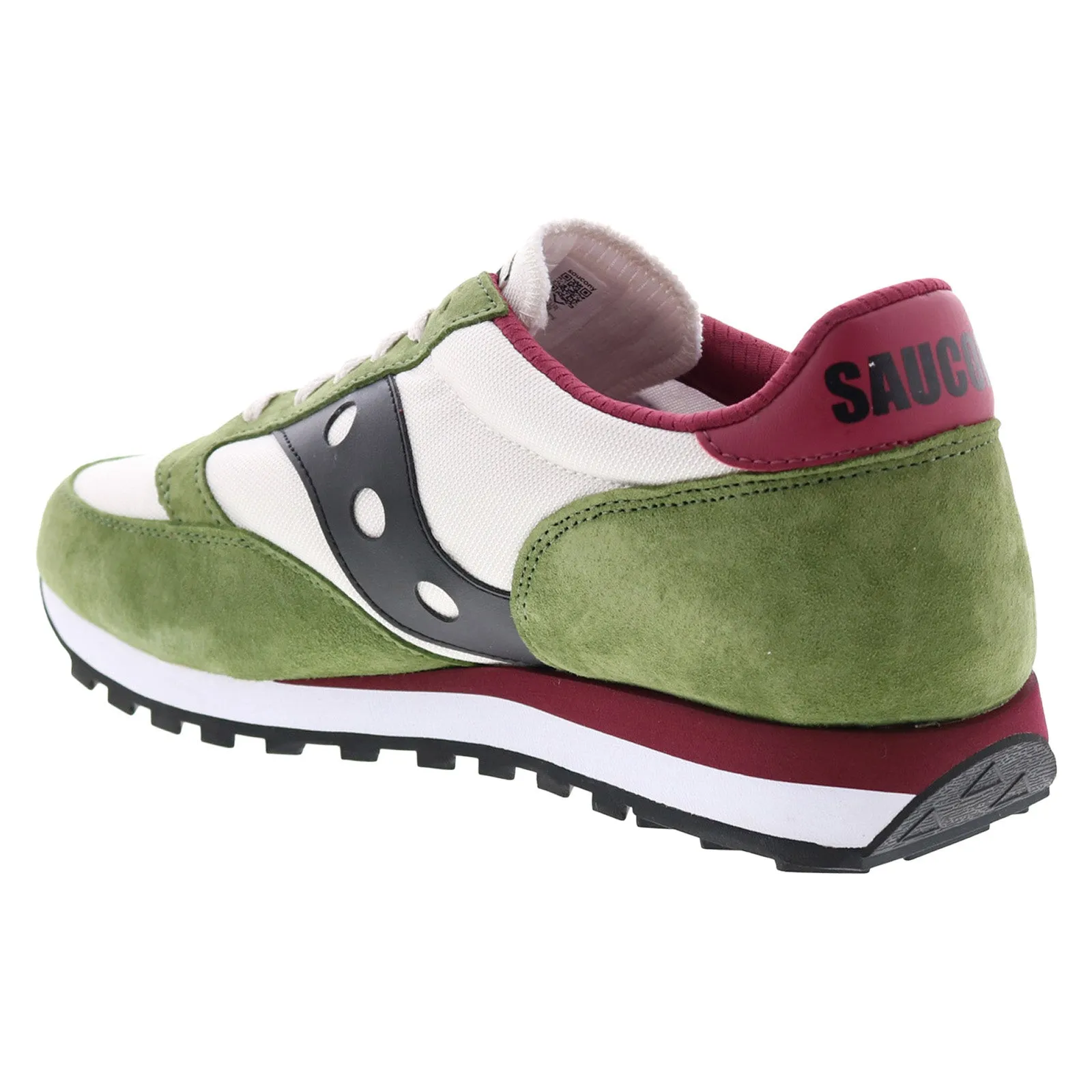 Saucony Jazz 81 S70539-14 Mens White Suede Lifestyle Sneakers Shoes