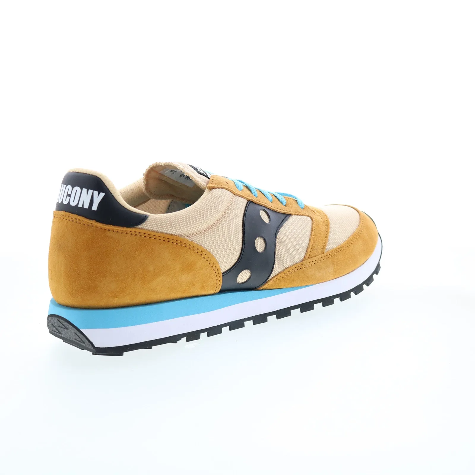 Saucony Jazz 81 S70539-19 Mens Brown Suede Lace Up Lifestyle Sneakers Shoes