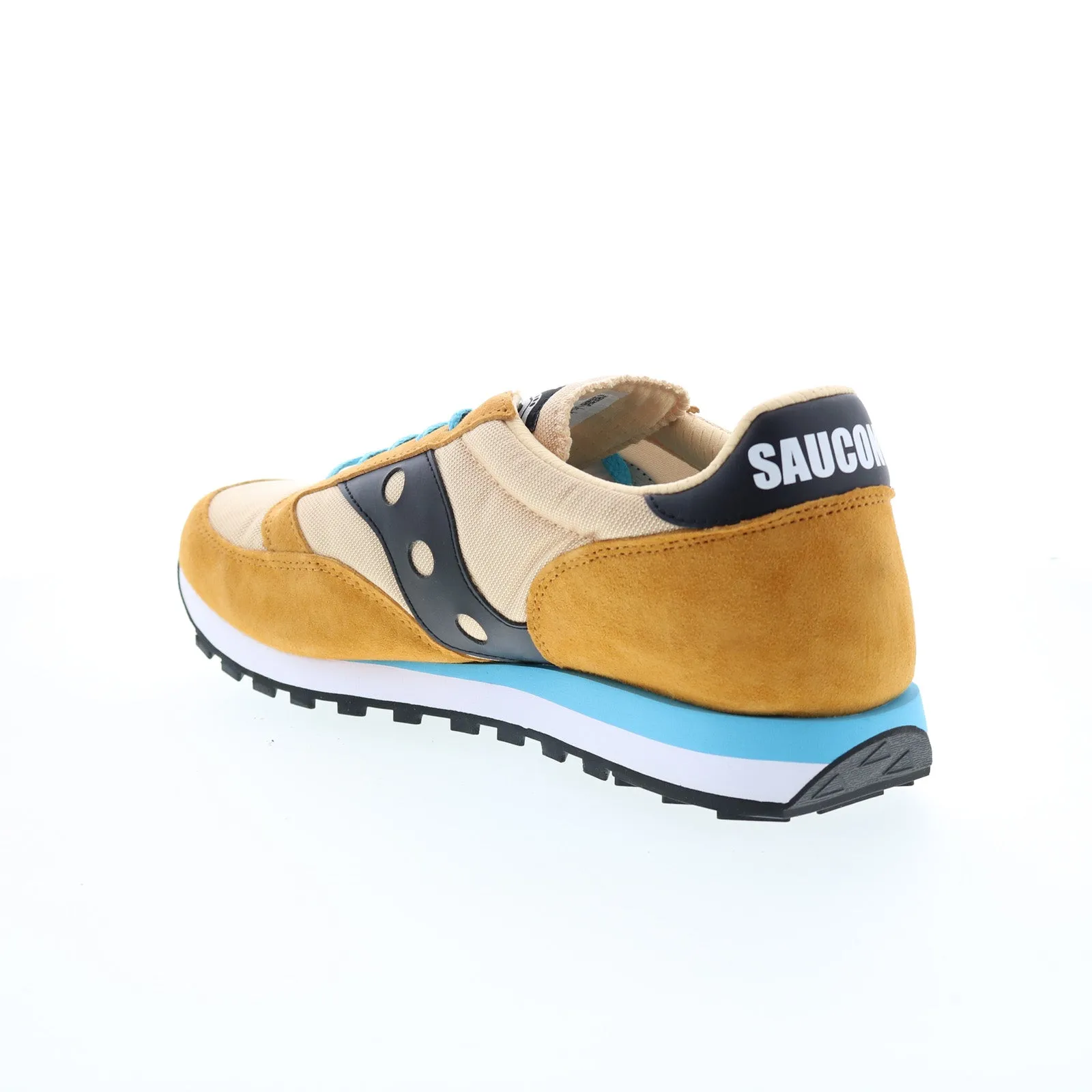 Saucony Jazz 81 S70539-19 Mens Brown Suede Lace Up Lifestyle Sneakers Shoes