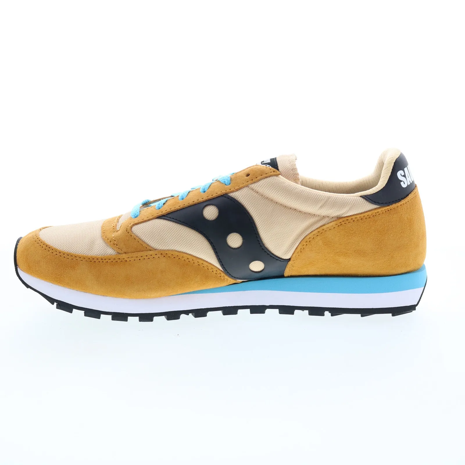 Saucony Jazz 81 S70539-19 Mens Brown Suede Lace Up Lifestyle Sneakers Shoes