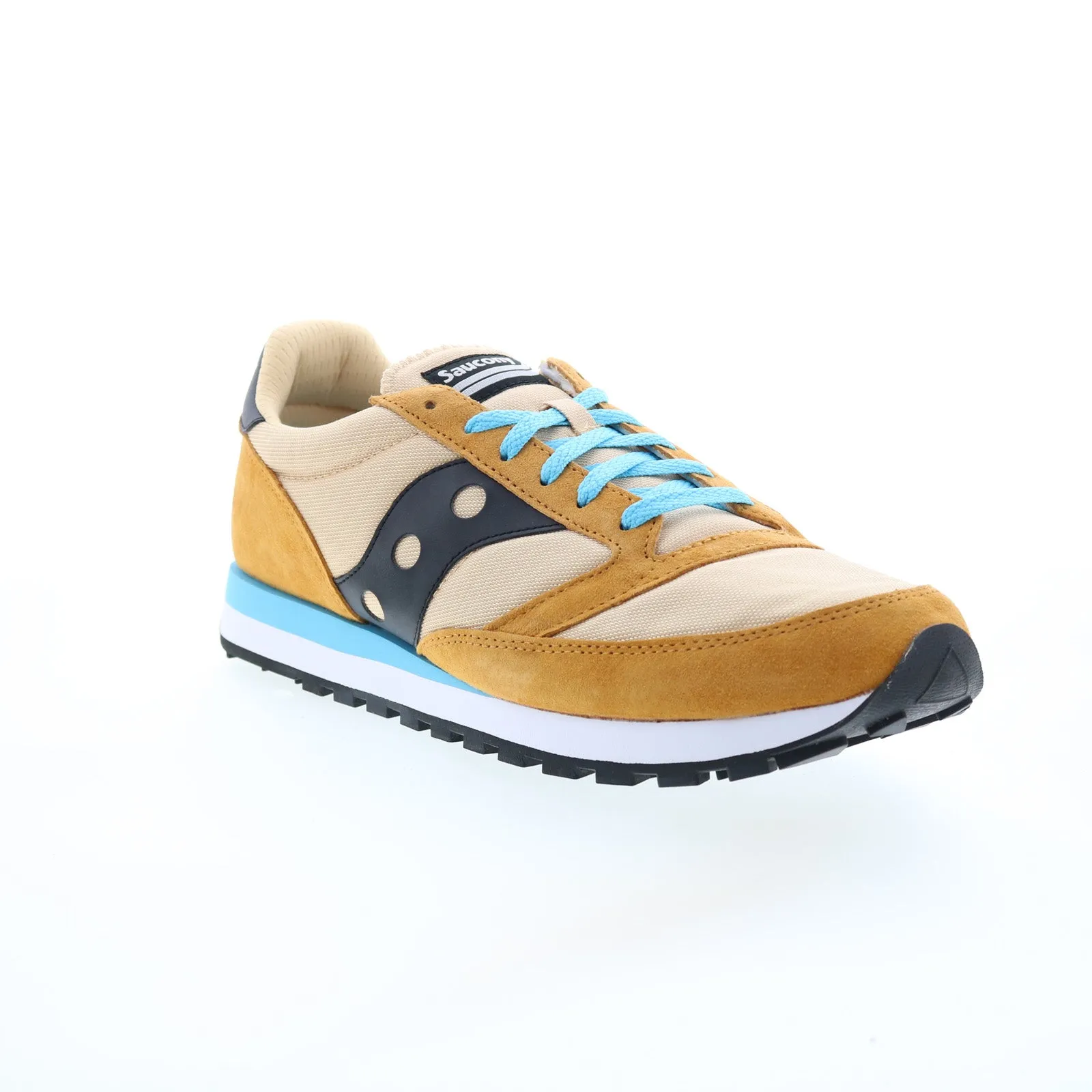 Saucony Jazz 81 S70539-19 Mens Brown Suede Lace Up Lifestyle Sneakers Shoes