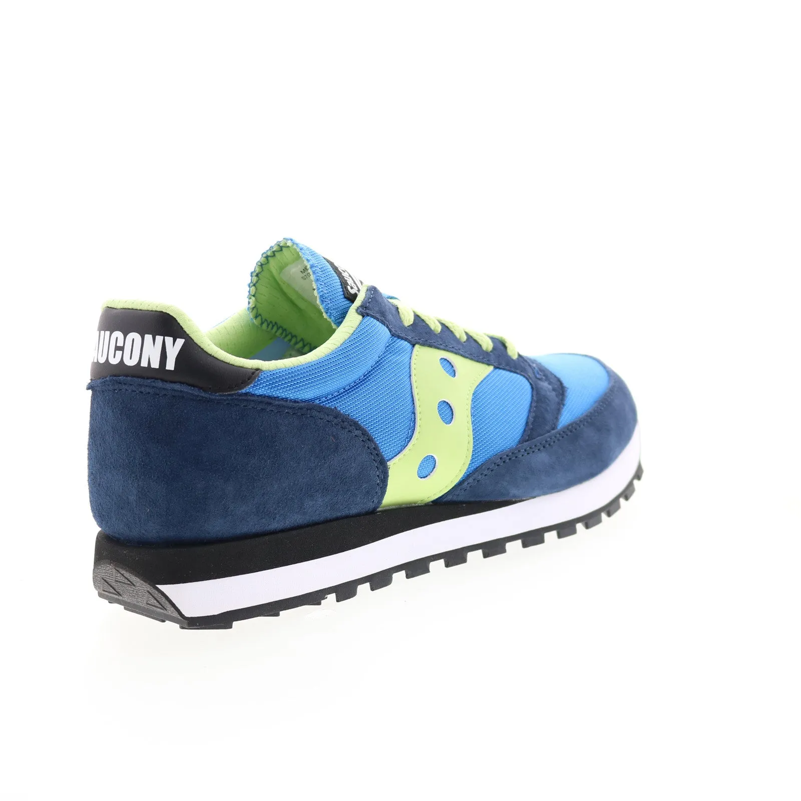 Saucony Jazz 81 S70539-21 Mens Blue Suede Lace Up Lifestyle Sneakers Shoes