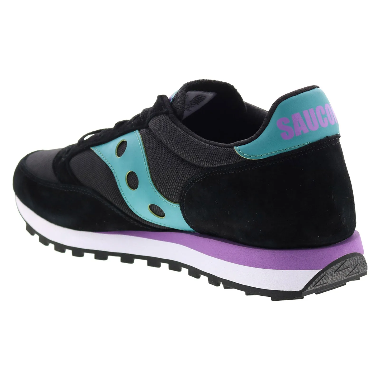 Saucony Jazz 81 S70539-22 Mens Black Suede Lifestyle Sneakers Shoes