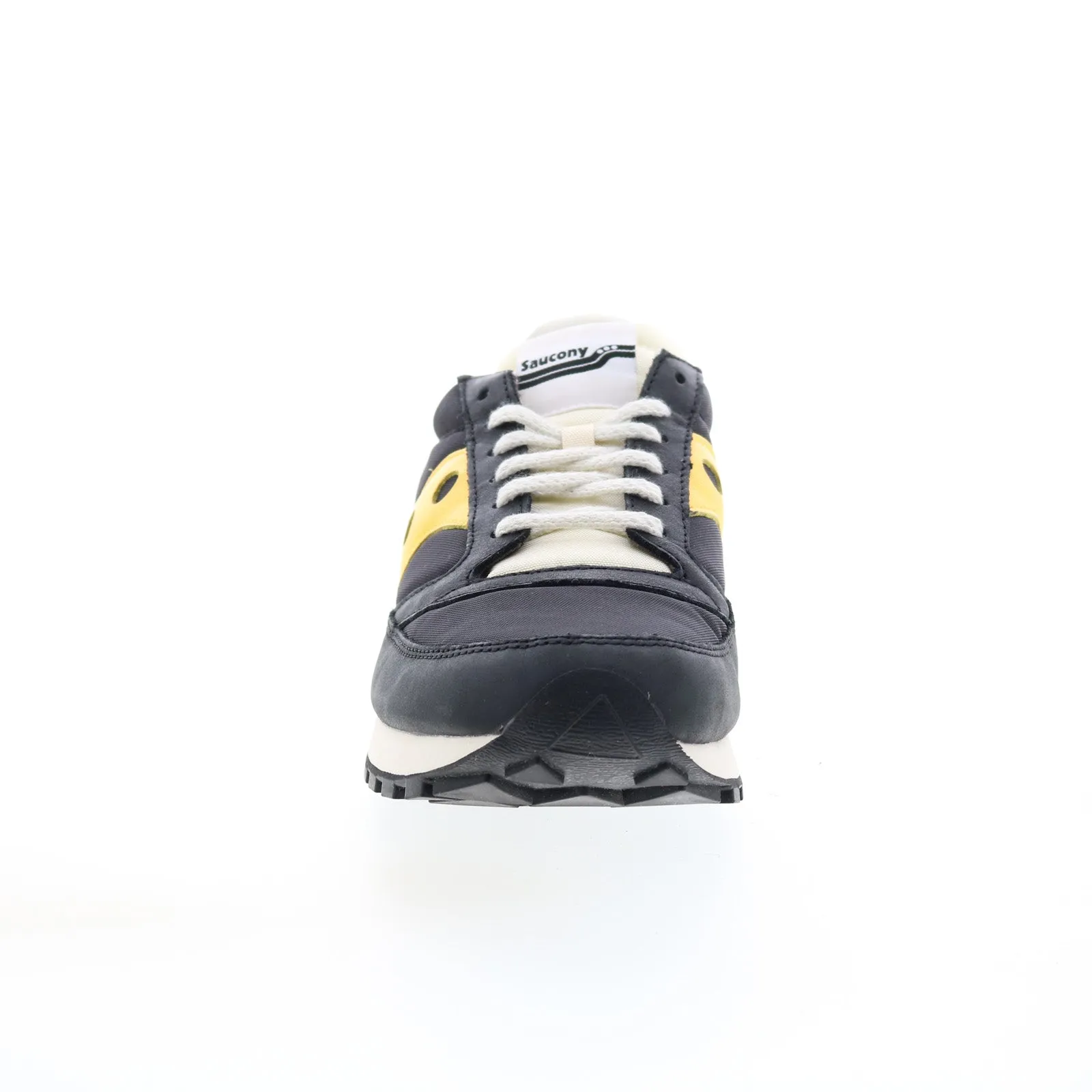 Saucony Jazz 81 S70563-1 Mens Black Leather Lifestyle Sneakers Shoes