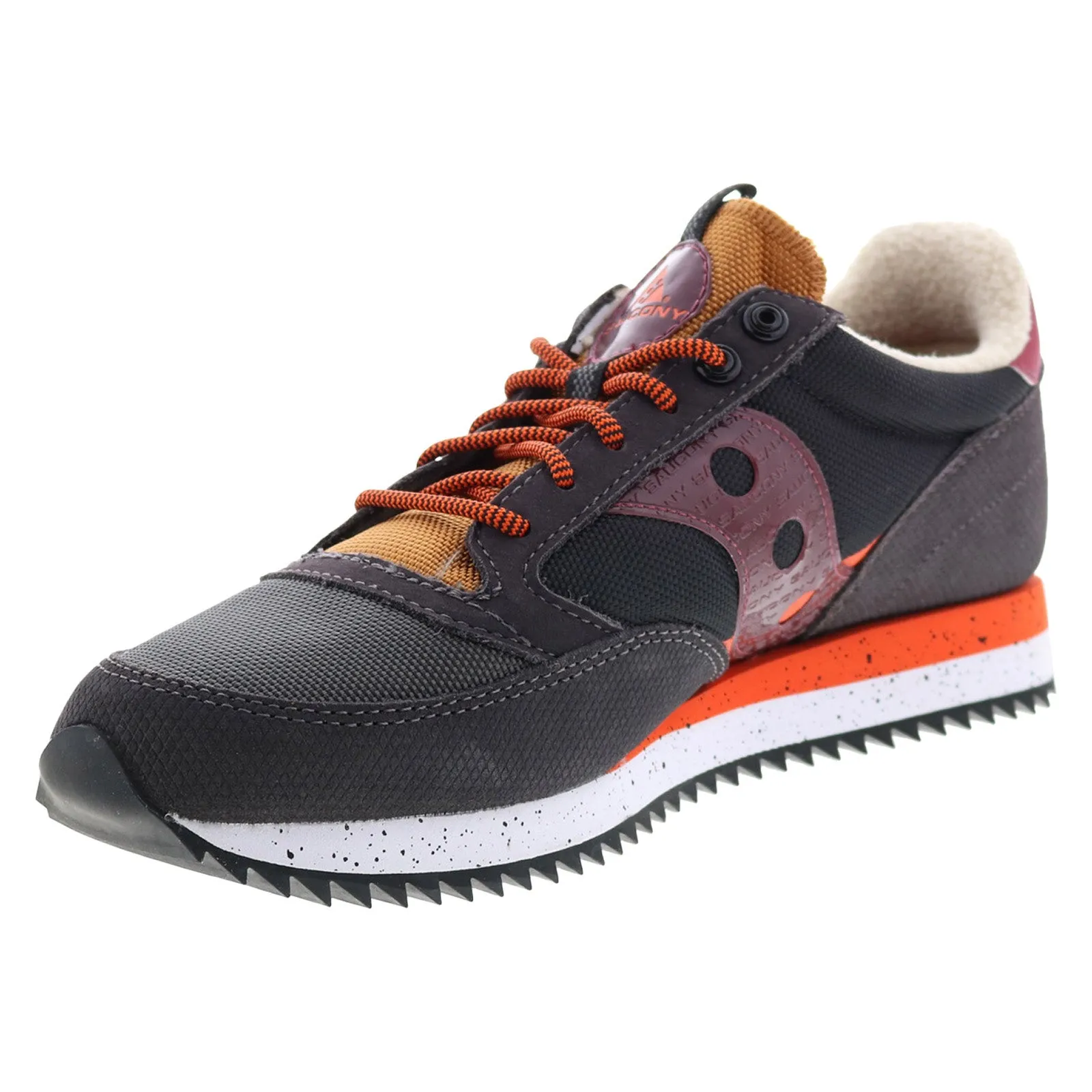 Saucony Jazz 81 S70574-1 Mens Gray Suede Lace Up Lifestyle Sneakers Shoes