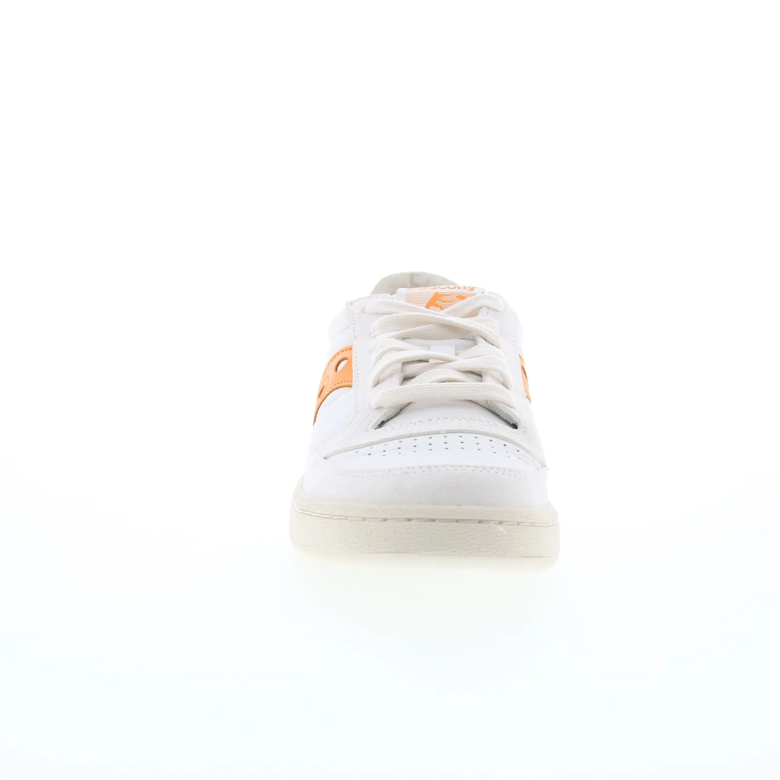 Saucony Jazz Court Low S70671-5 Mens White Suede Lifestyle Sneakers Shoes