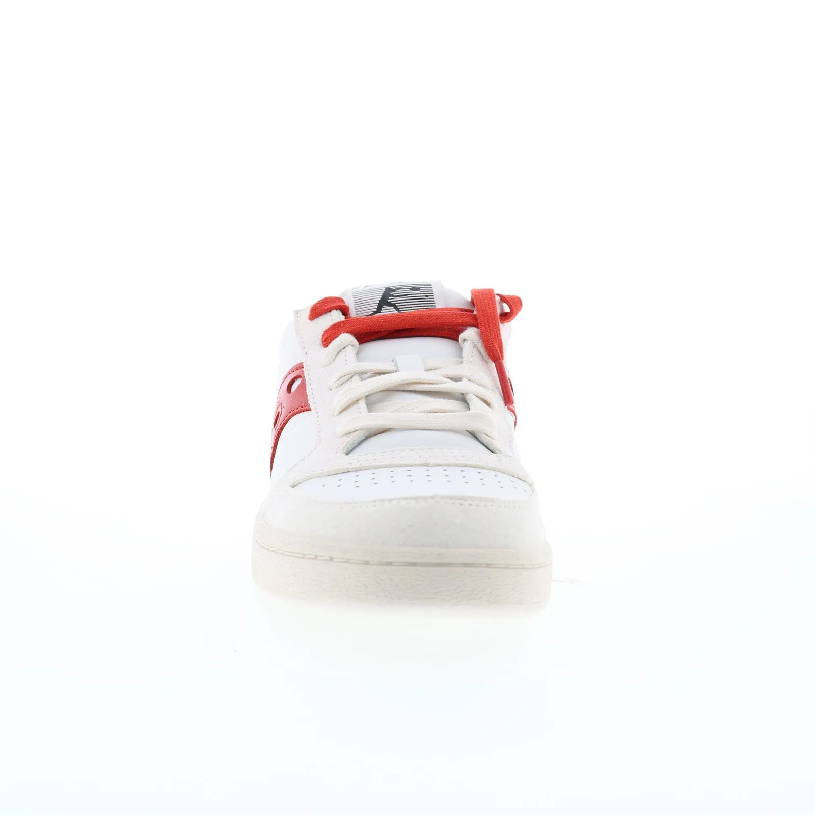 Saucony Jazz Court S70671-4 Mens White Suede Lifestyle Sneakers Shoes