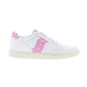 Saucony Jazz Court S70671-7 Mens White Suede Lifestyle Sneakers Shoes