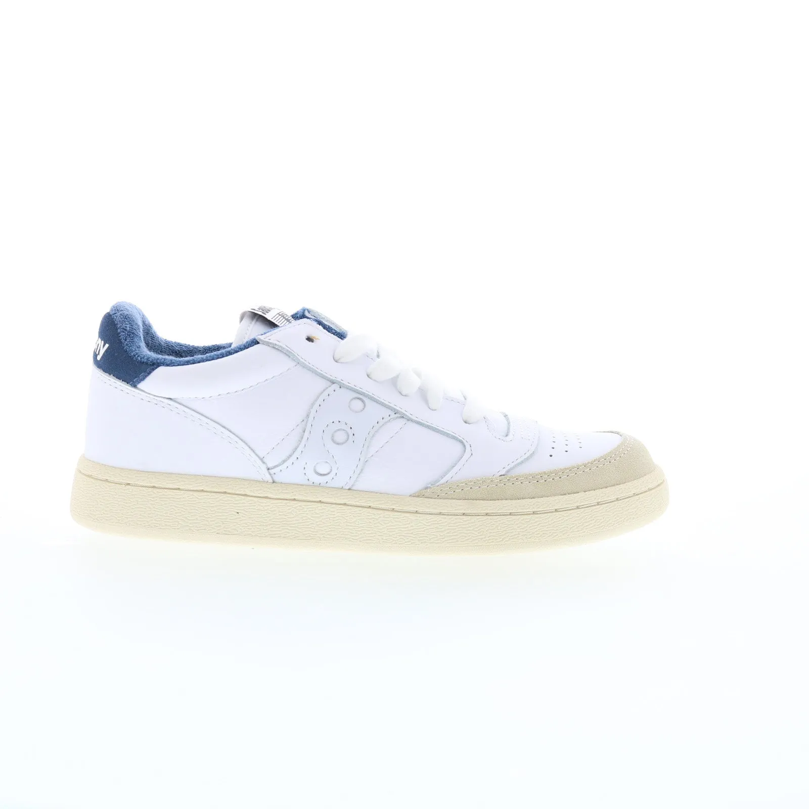 Saucony Jazz Court S70777-2 Mens White Leather Lifestyle Sneakers Shoes