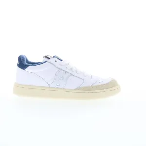 Saucony Jazz Court S70777-2 Mens White Leather Lifestyle Sneakers Shoes