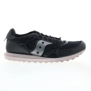 Saucony Jazz DST S70528-2 Mens Black Leather Lifestyle Sneakers Shoes