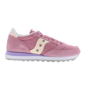 Saucony Jazz Original S1044-673 Womens Pink Suede Lifestyle Sneakers Shoes