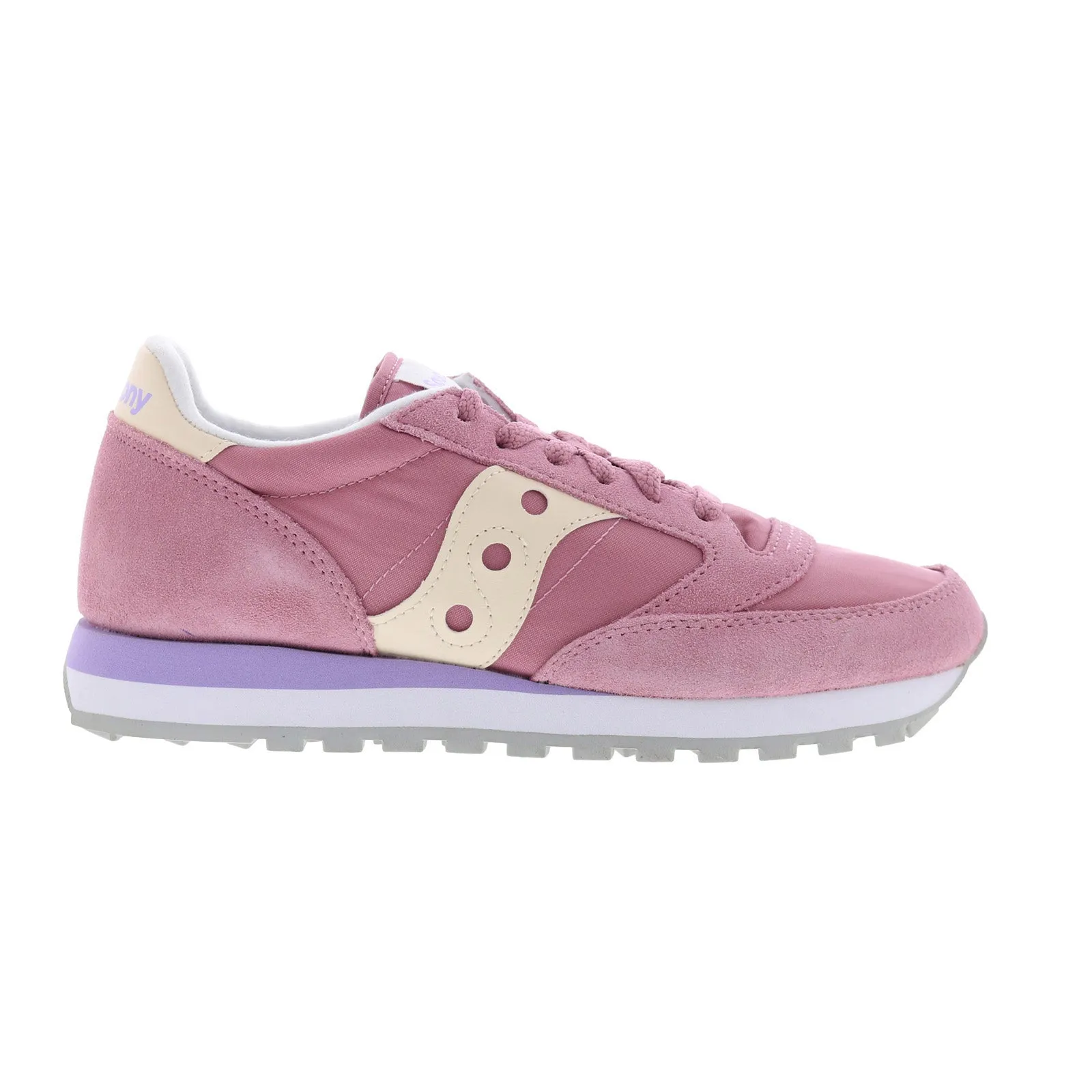 Saucony Jazz Original S1044-673 Womens Pink Suede Lifestyle Sneakers Shoes