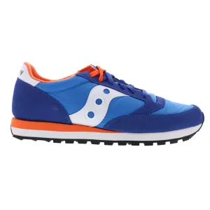 Saucony Jazz Original S2044-659 Mens Blue Suede Lifestyle Sneakers Shoes