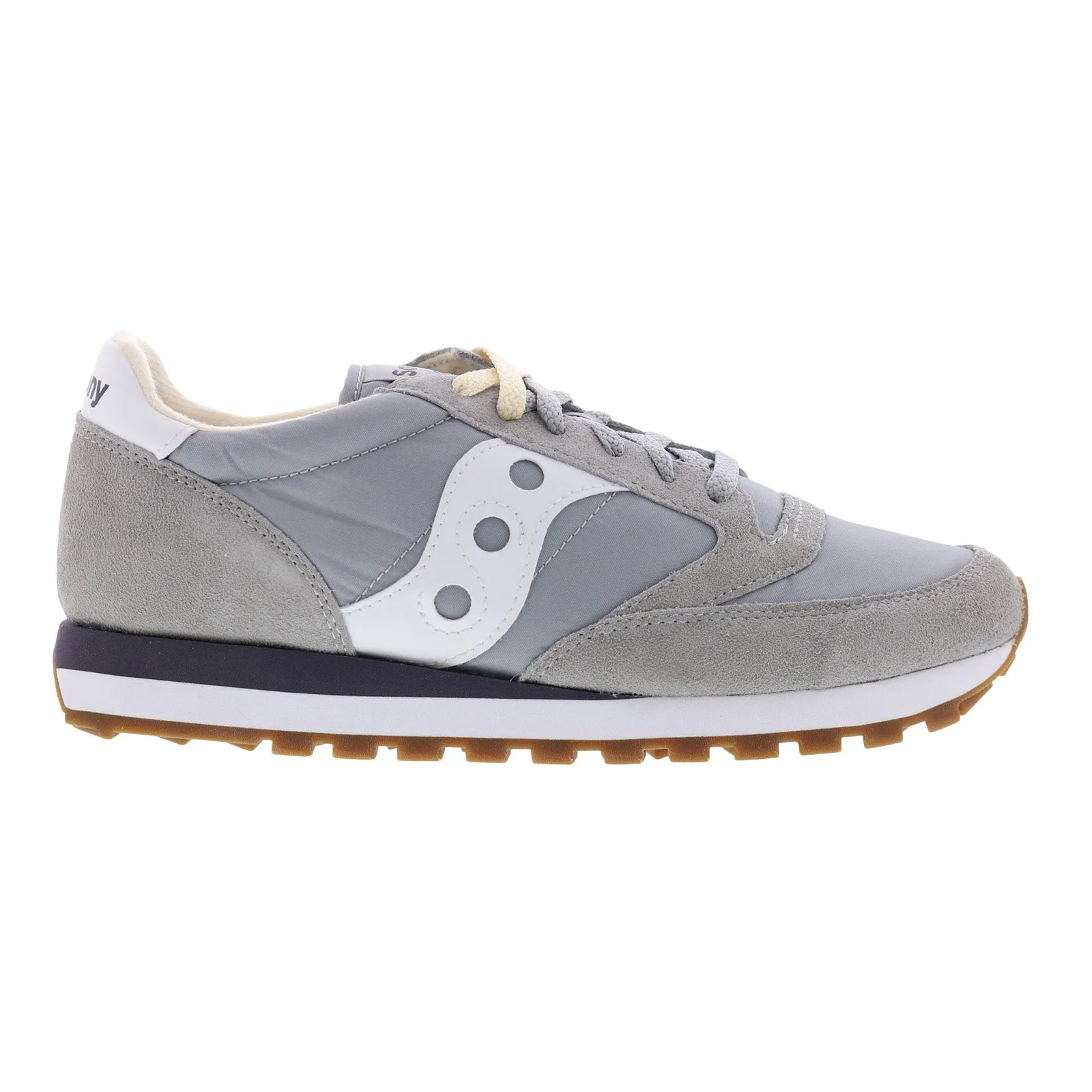 Saucony Jazz Original S2044-664 Mens Gray Suede Lifestyle Sneakers Shoes