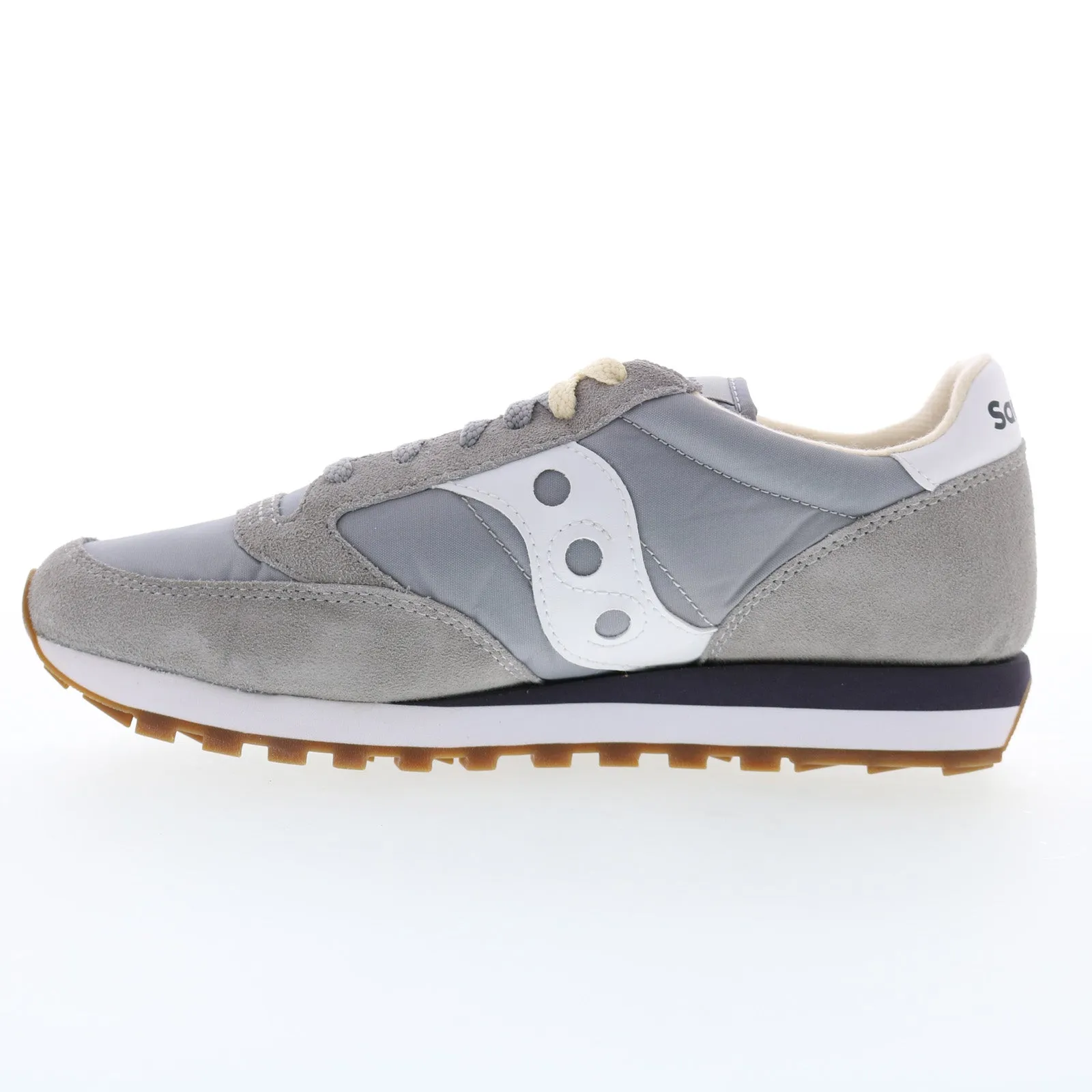 Saucony Jazz Original S2044-664 Mens Gray Suede Lifestyle Sneakers Shoes