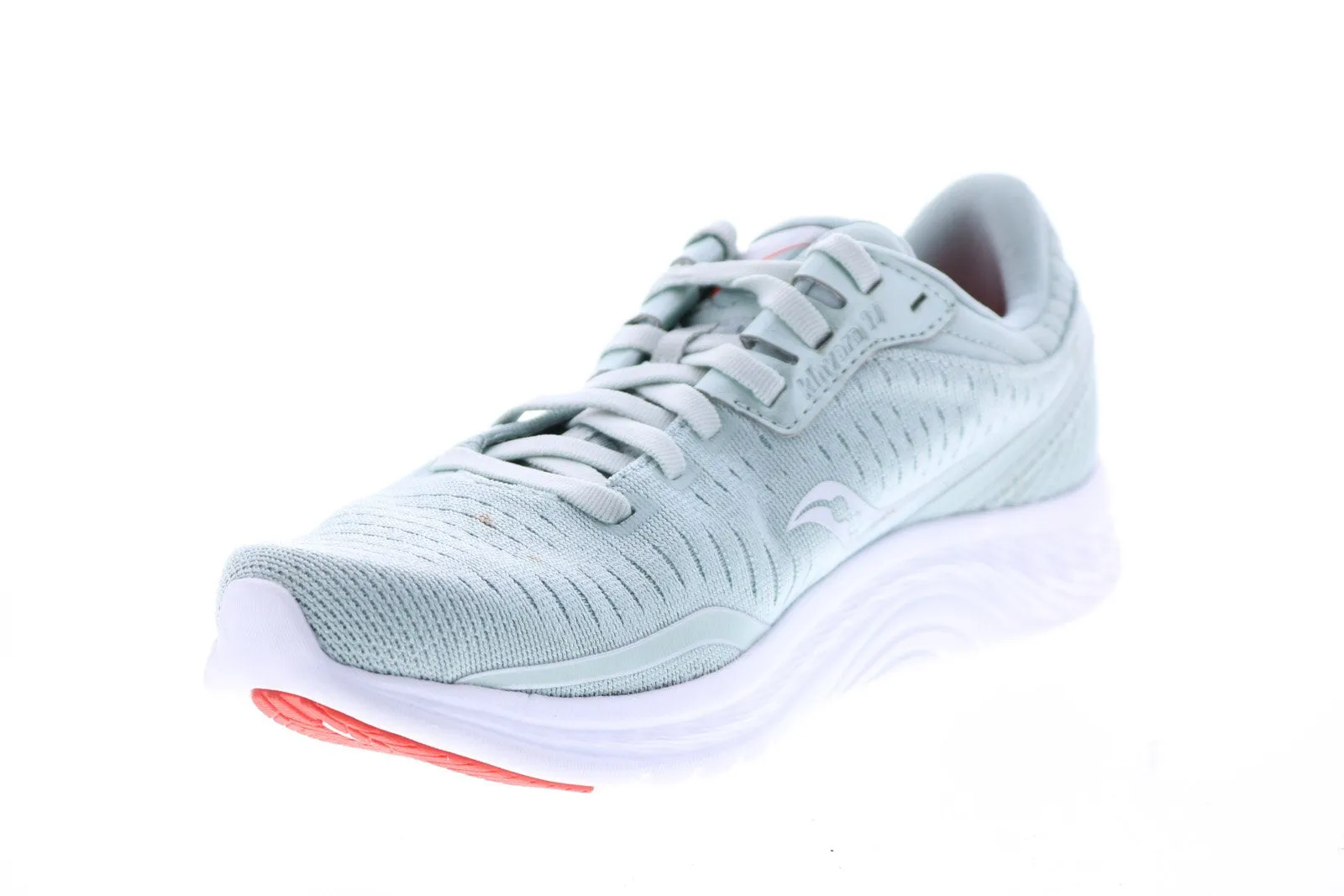 Saucony Kinvara 11 S10551-45 Womens Gray Mesh Lace Up Lifestyle Sneakers Shoes