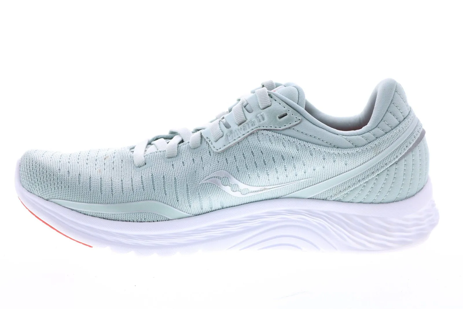 Saucony Kinvara 11 S10551-45 Womens Gray Mesh Lace Up Lifestyle Sneakers Shoes