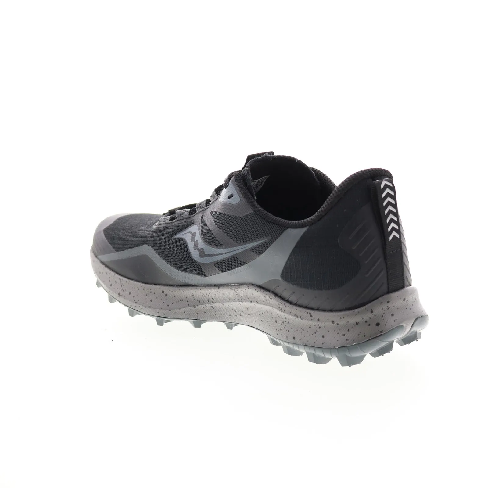 Saucony Peregrine 12 Trail Running S20737-05 Mens Black Athletic Hiking Shoes