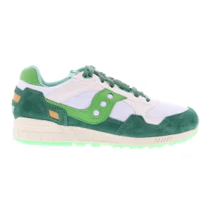 Saucony Shadow 5000 S70769-1 Mens Green Suede Lifestyle Sneakers Shoes