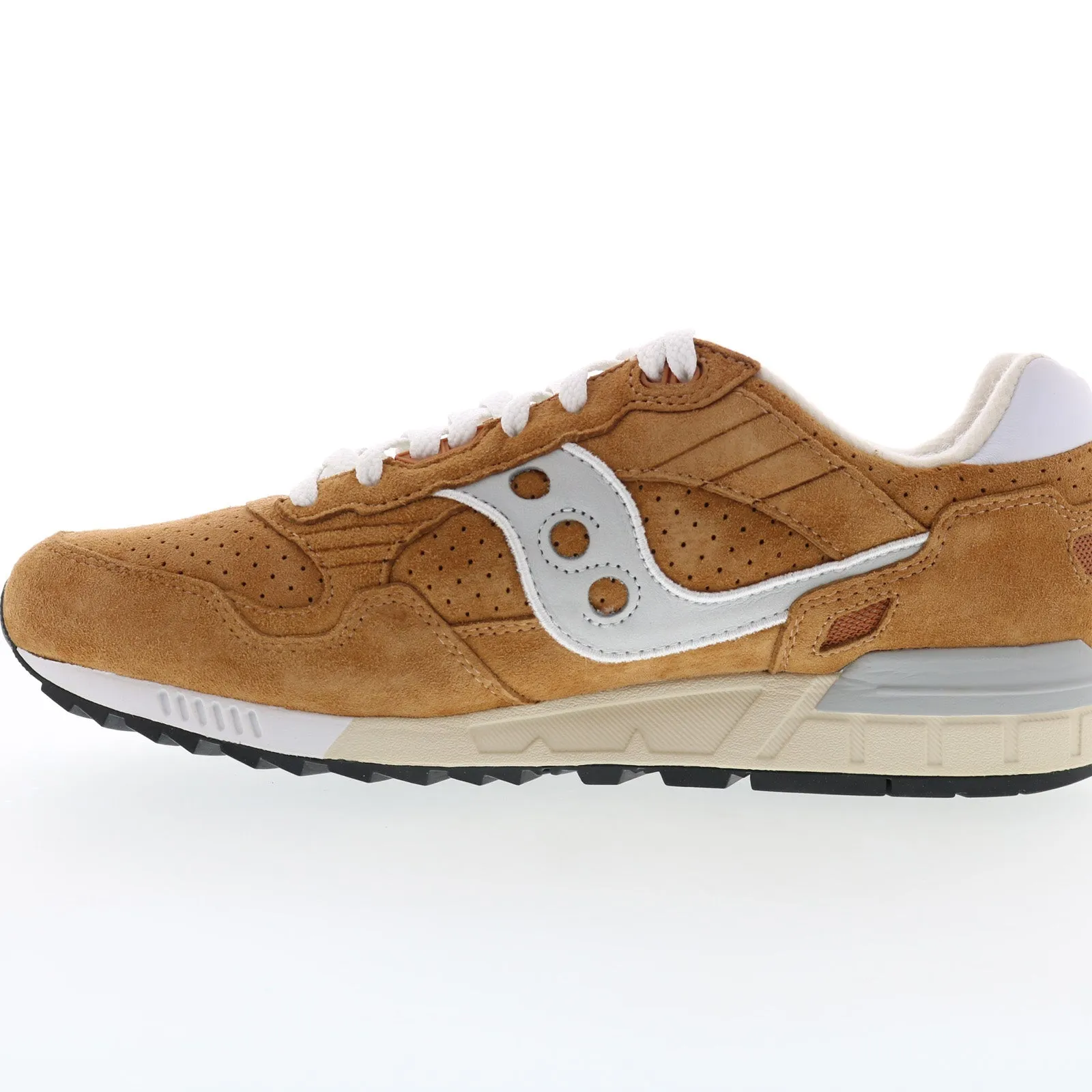 Saucony Shadow 5000 S70778-2 Mens Brown Suede Lifestyle Sneakers Shoes
