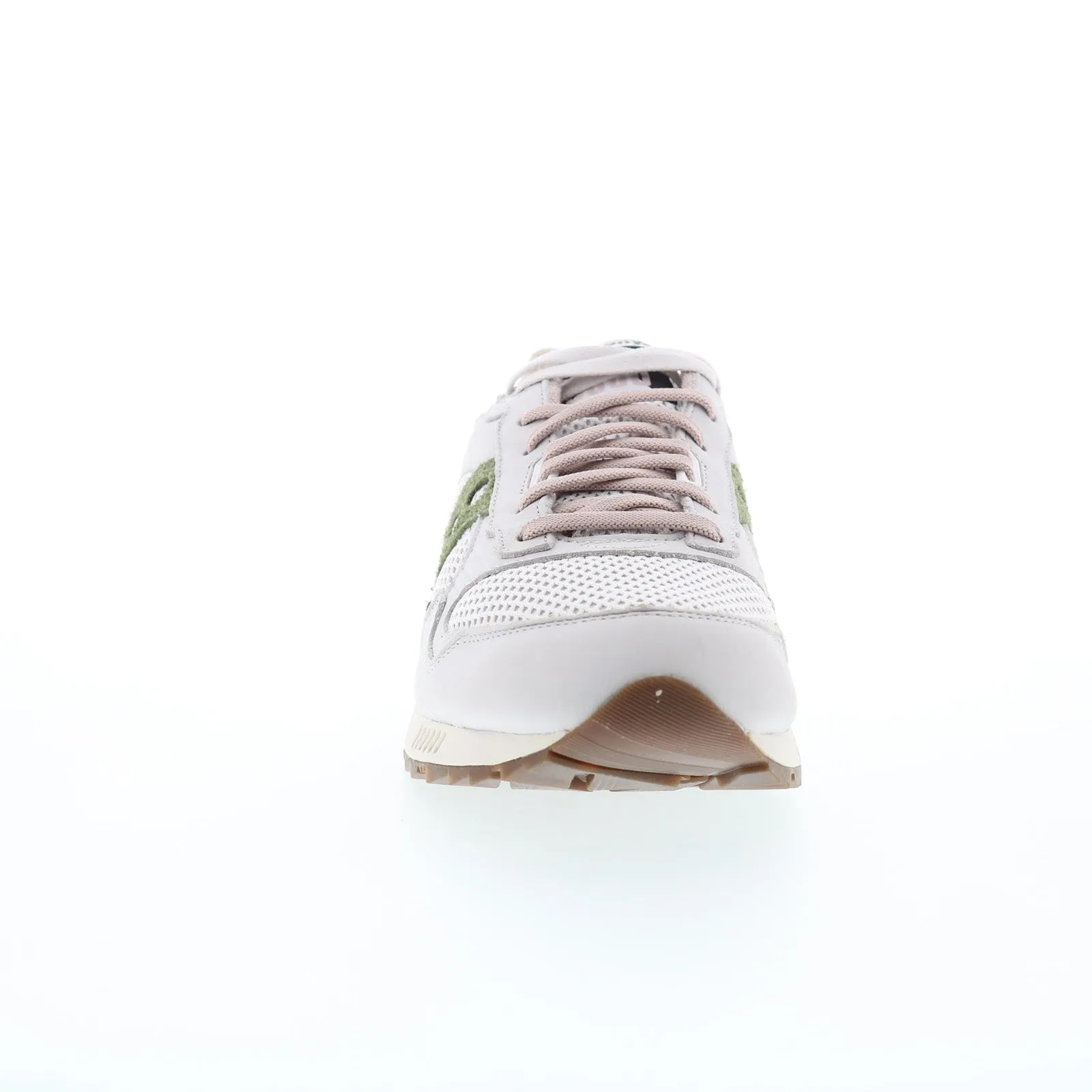 Saucony Shadow 5000 S70779-2 Mens Gray Leather Lifestyle Sneakers Shoes