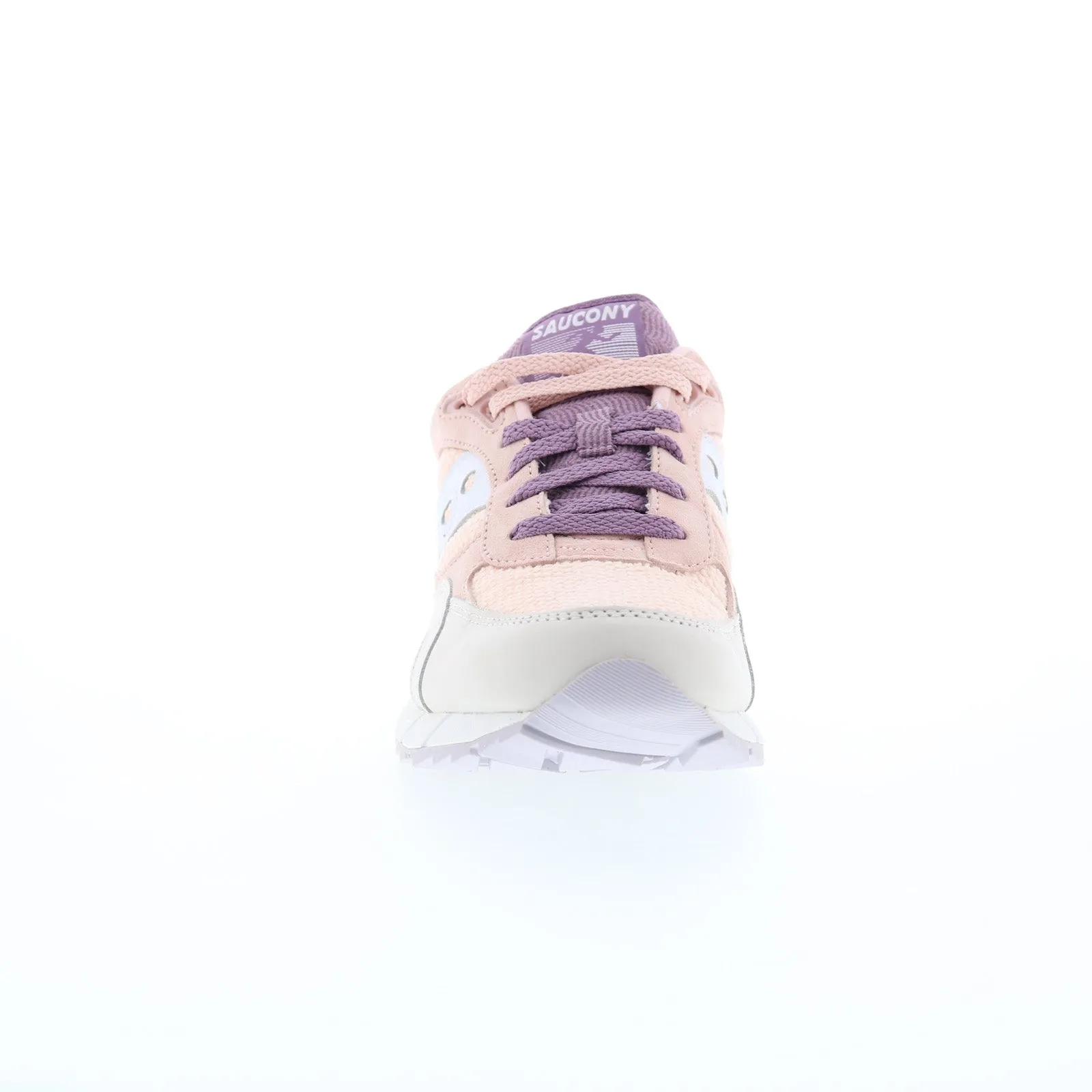 Saucony Shadow 6000 S60722-1 Womens Pink Nubuck Lifestyle Sneakers Shoes