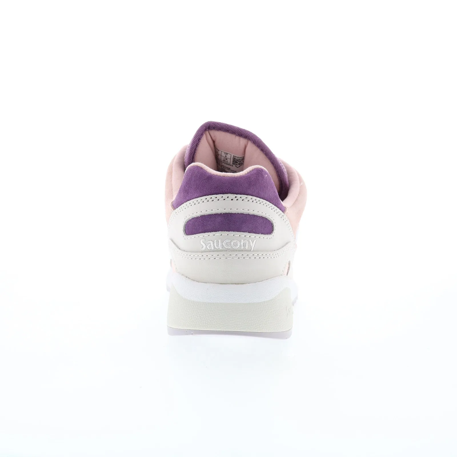 Saucony Shadow 6000 S60722-1 Womens Pink Nubuck Lifestyle Sneakers Shoes