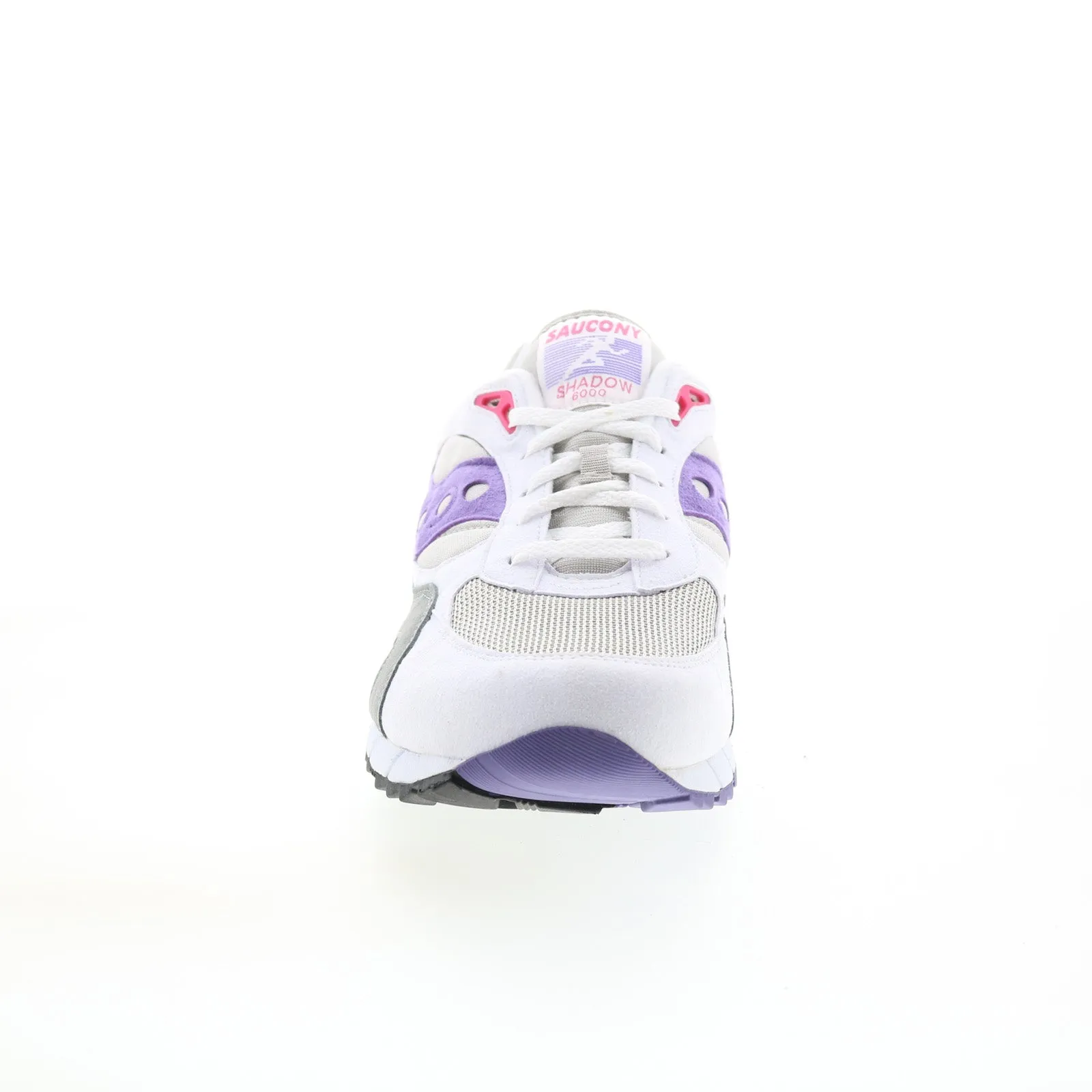 Saucony Shadow 6000 S70441-2 Mens White Synthetic Lifestyle Sneakers Shoes