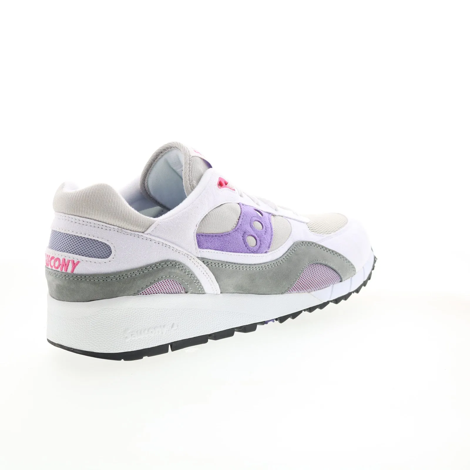 Saucony Shadow 6000 S70441-2 Mens White Synthetic Lifestyle Sneakers Shoes