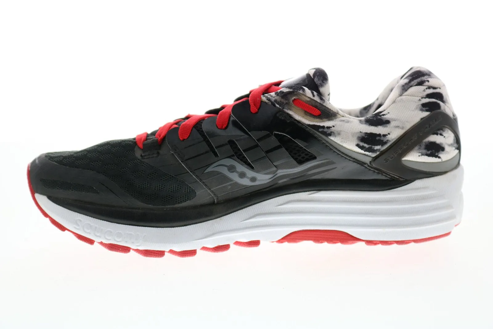 Saucony Triumph LR S10309-1 Womens Black Canvas Lifestyle Sneakers Shoes