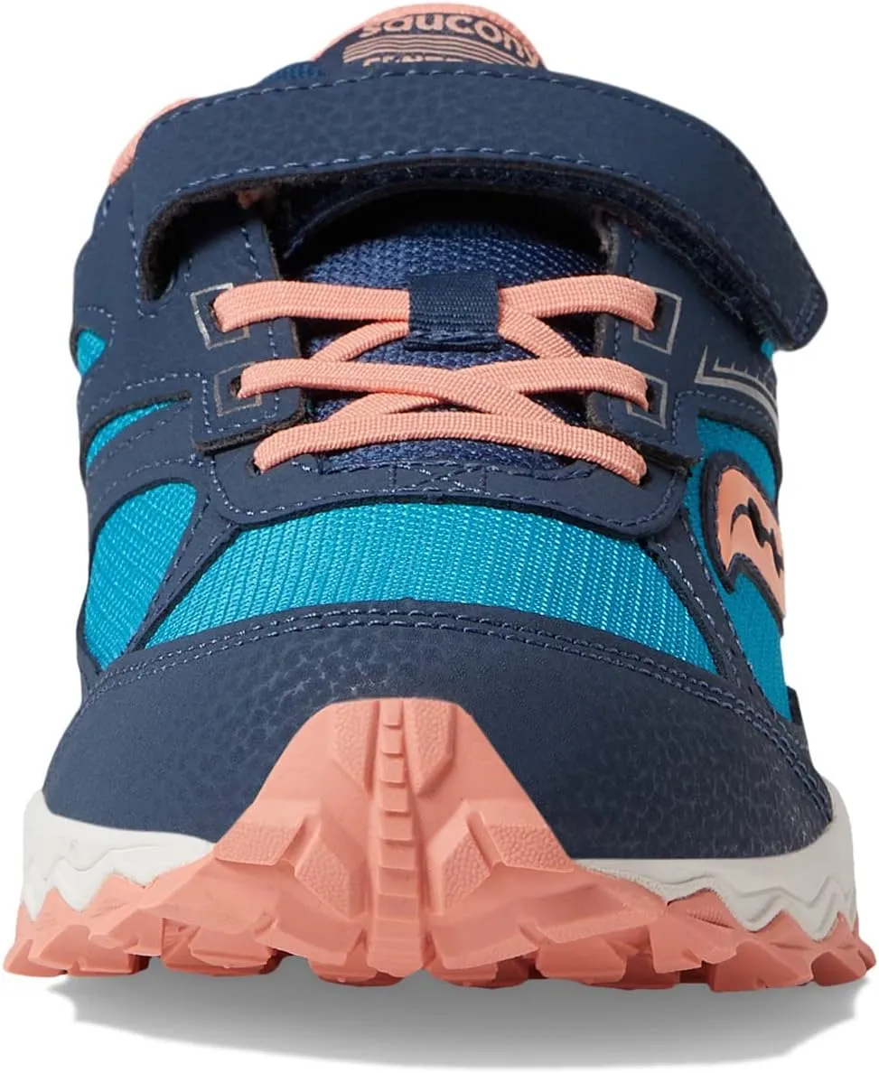 Saucony Unisex-Child Cohesion Tr14 Alternative Closure Trail Running Shoe