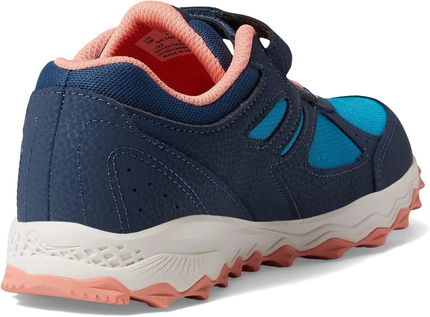 Saucony Unisex-Child Cohesion Tr14 Alternative Closure Trail Running Shoe
