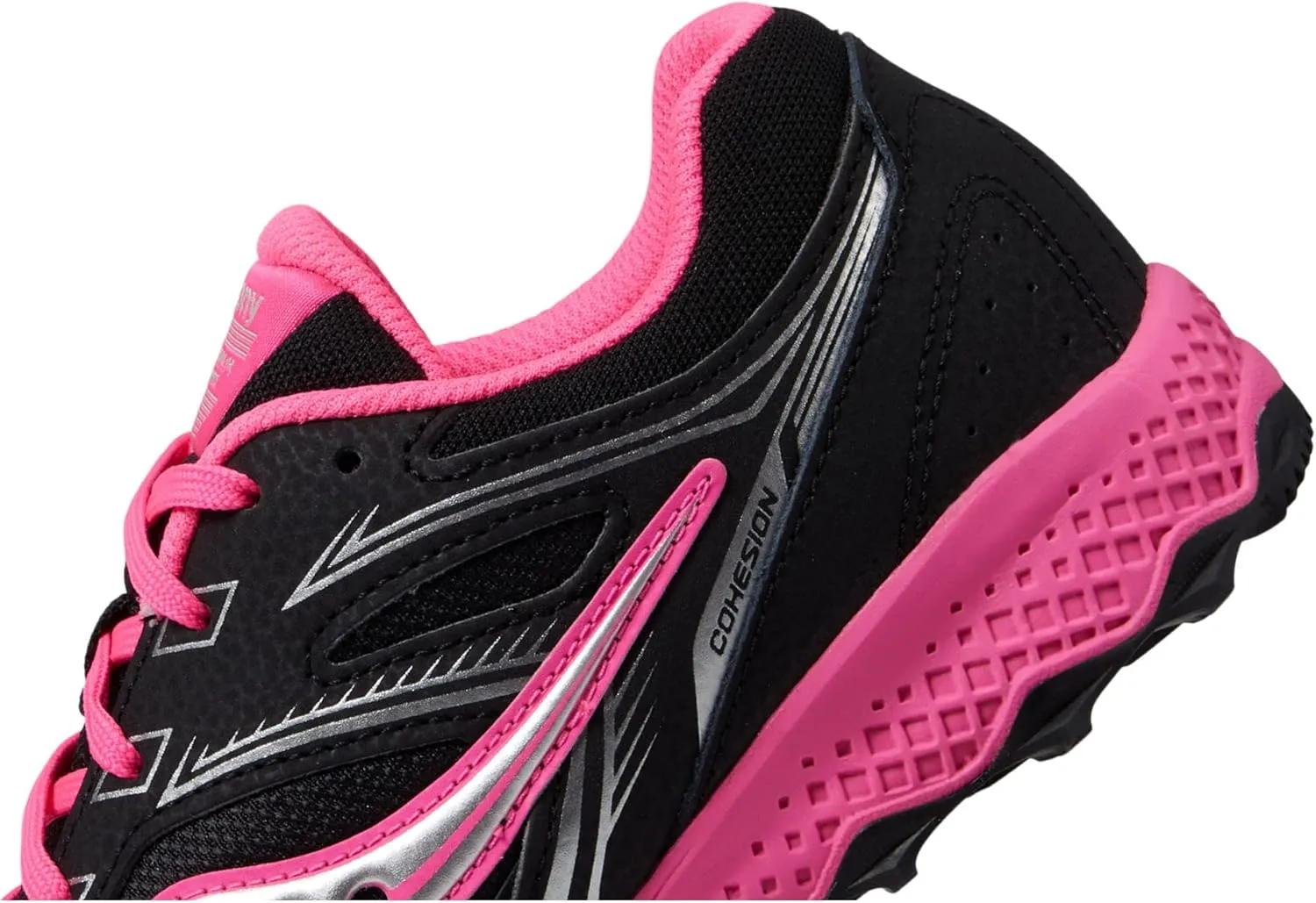 Saucony Unisex-Child Cohesion Tr14 Lace to Toe Trail Running Shoe